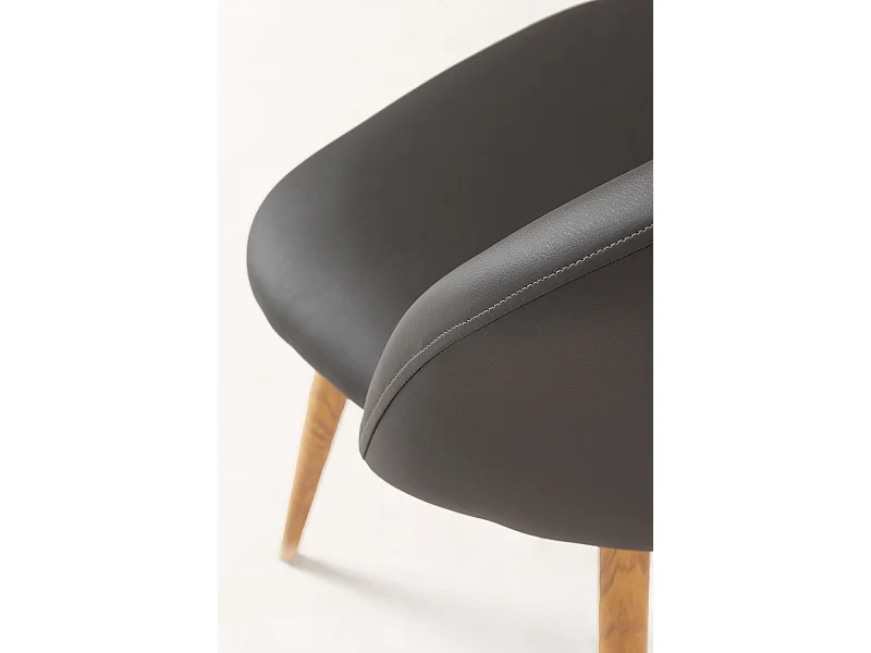 Packs Sillas Comedor - Pack 2 Sillas Vint Polipiel - Gris