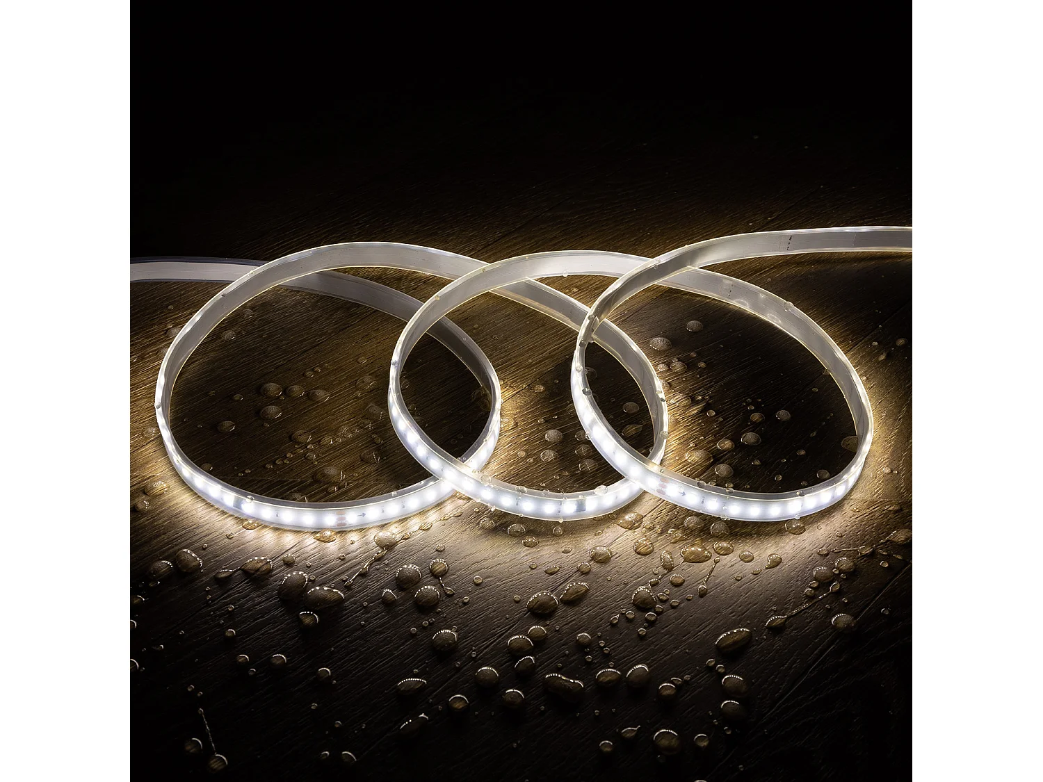 Ruban LED Digital SPI 24V Monochrome SMD 120 LED/m 10m Largeur 12mm Coupe 10cm IP67 4000K Blanc neutre