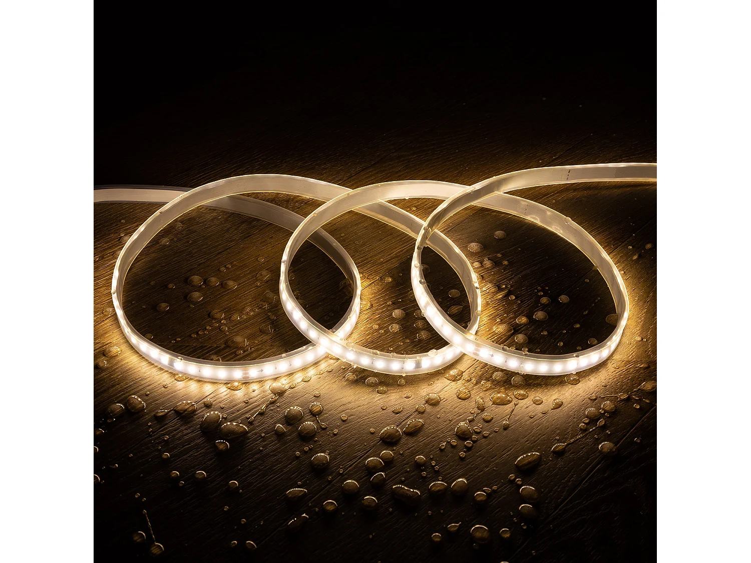 Tira LED Digital SPI 24V Monocolor SMD 120 LED/m 10m Ancho 10mm Corte 10cm IP67 3000K Blanco Cálido