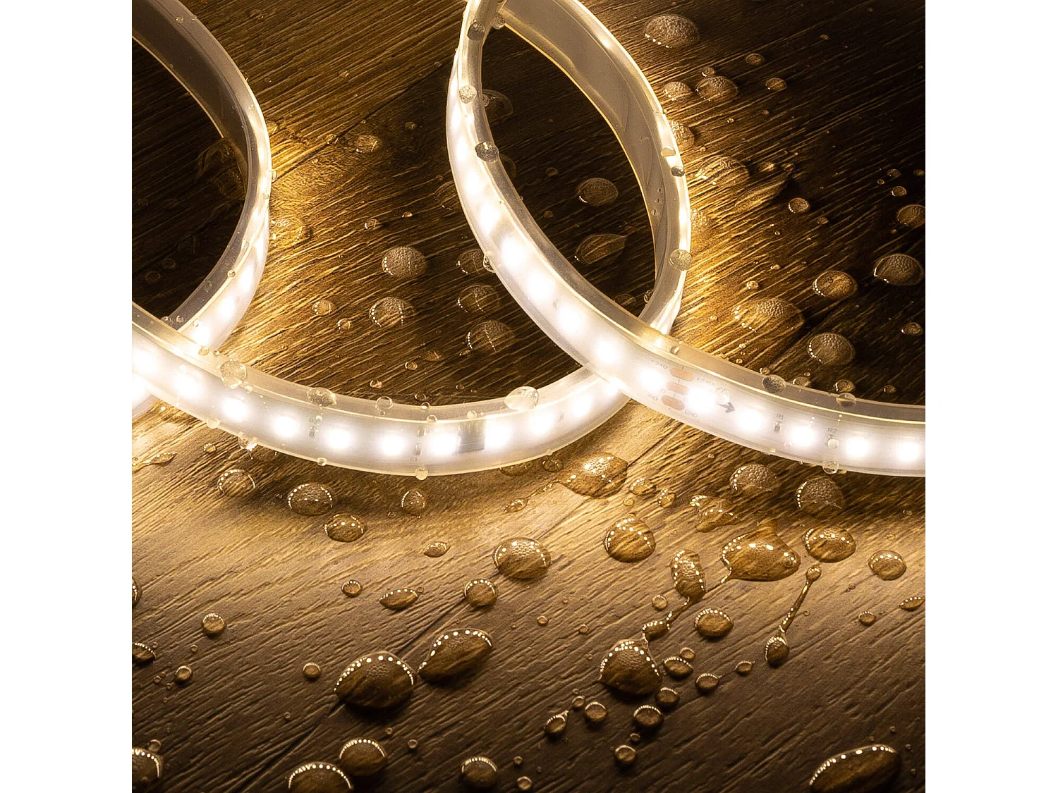 Tira LED Digital SPI 24V Monocolor SMD 120 LED/m 10m Ancho 10mm Corte 10cm IP67 3000K Blanco Cálido