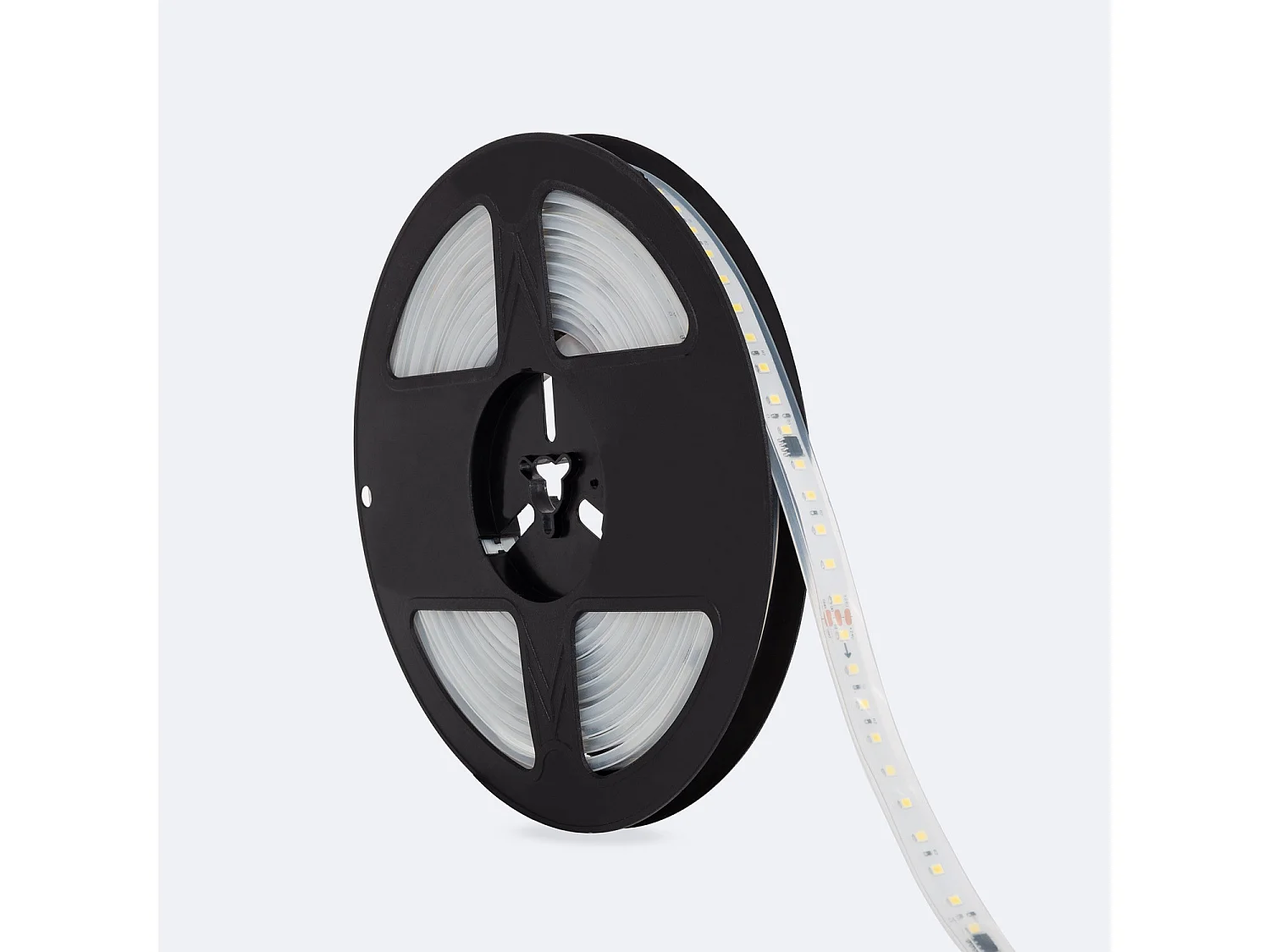 Tira LED Digital SPI 24V Monocolor SMD 120 LED/m 10m Ancho 12mm Corte 10cm IP67 3000K Blanco Cálido