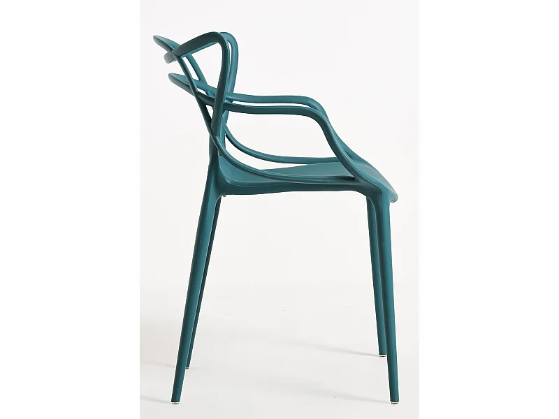 Packs Sillas Jardín - Pack 6 Sillas Korme - Verde azulado