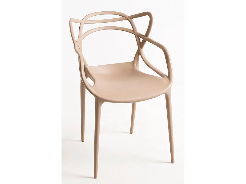 Packs Sillas Jardín - Pack 4 Sillas Korme - Beige