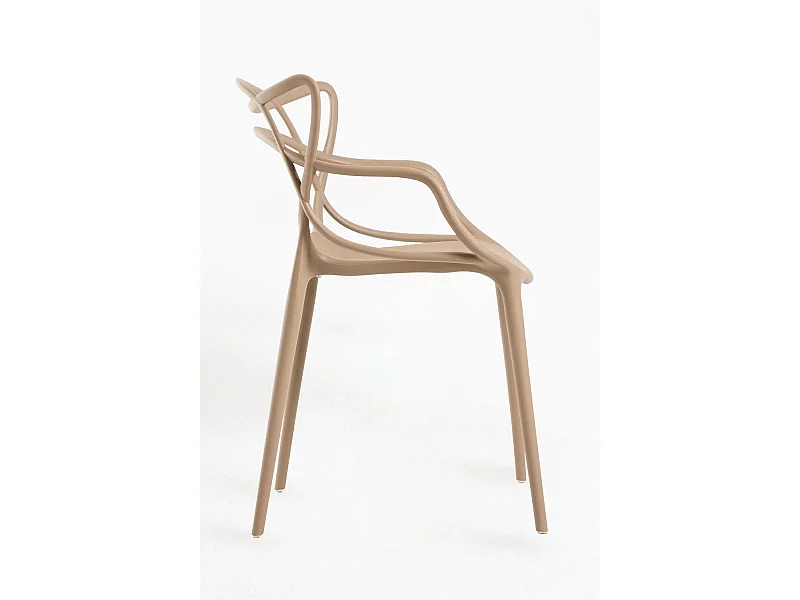 Packs Sillas Jardín - Pack 4 Sillas Korme - Beige