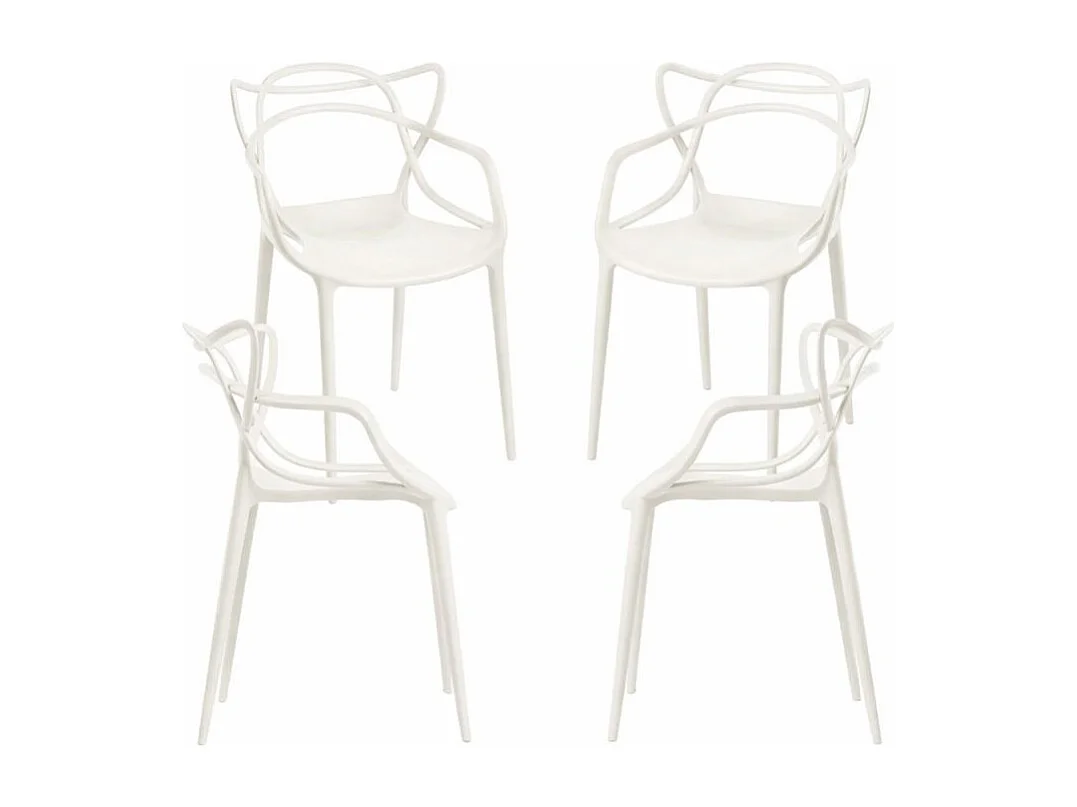 Packs Sillas Jardín - Pack 4 Sillas Korme - Beige