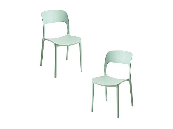 Packs Sillas Jardín - Pack 2 Sillas Inis - Celadón