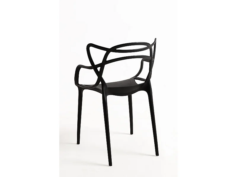 Packs Sillas Jardín - Pack 6 Sillas Korme Kid (Infantil) - Negro