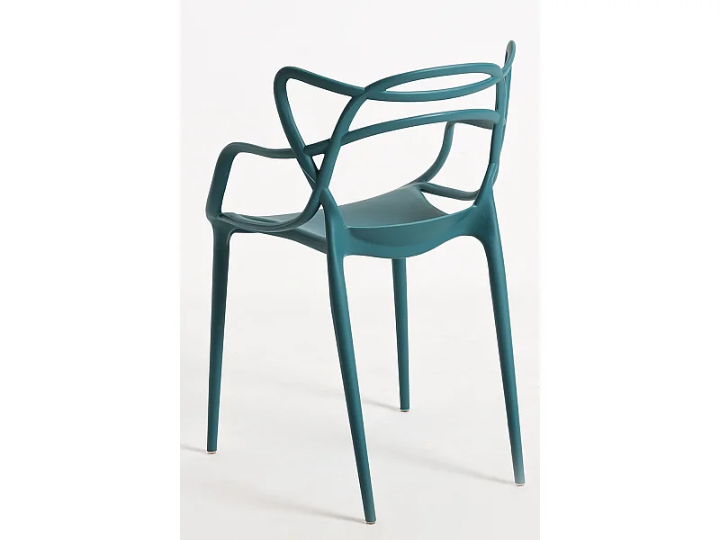 Packs Sillas Jardín - Pack 4 Sillas Korme - Verde azulado