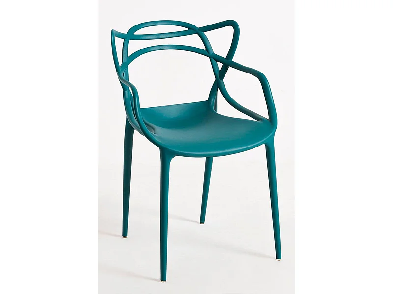 Packs Sillas Jardín - Pack 4 Sillas Korme - Verde azulado