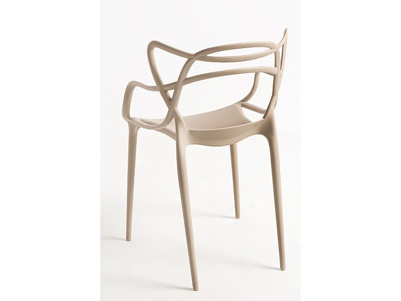 Packs Sillas Jardín - Pack 6 Sillas Korme - Beige