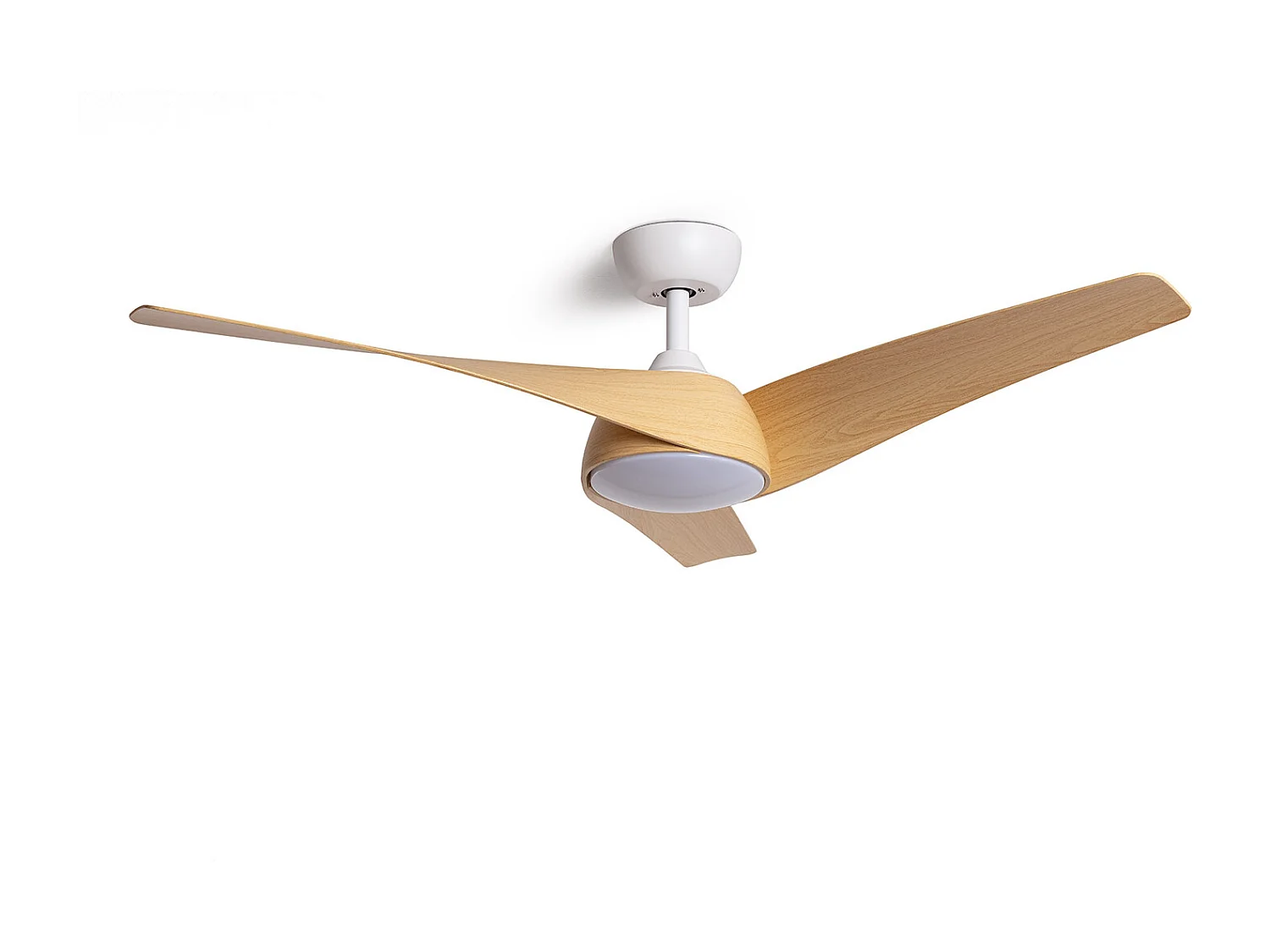 Ventilateur de Plafond Silencieux Eubea 132cm Moteur DC Blanc  Sans lumière, Télécommande, Wifi: False