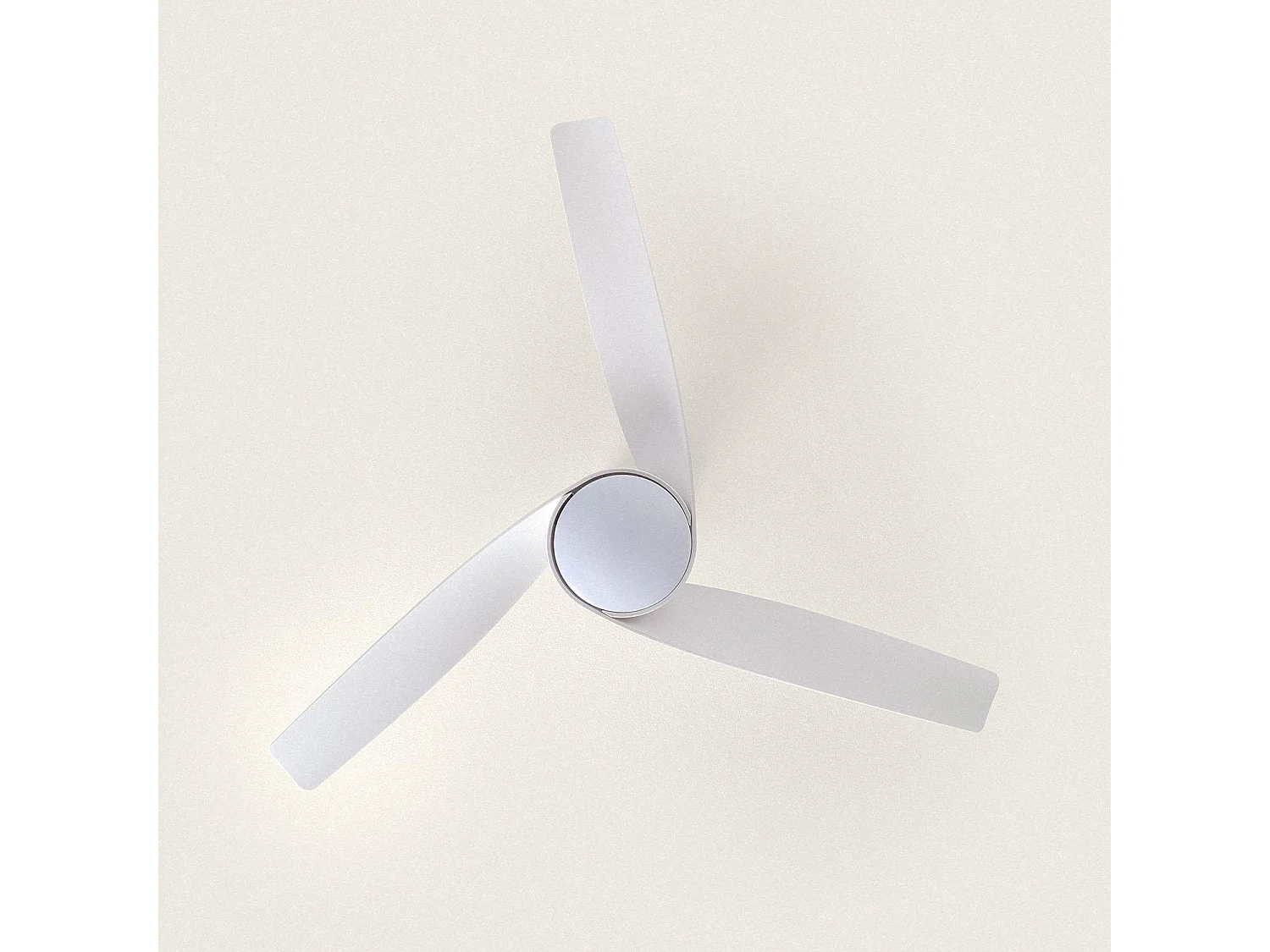 Ventilatore da Soffitto Silenzioso Eubea 132cm Motore DC Bianco CCT Con Luce, Controller a Parete + Telecomando, Wifi: False