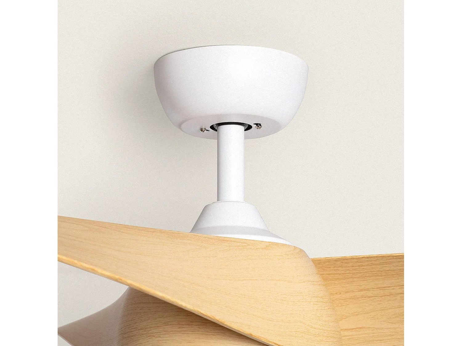 Ventilatore da Soffitto Silenzioso Eubea 132cm Motore DC Bianco CCT Con Luce, Telecomando, Wifi: False