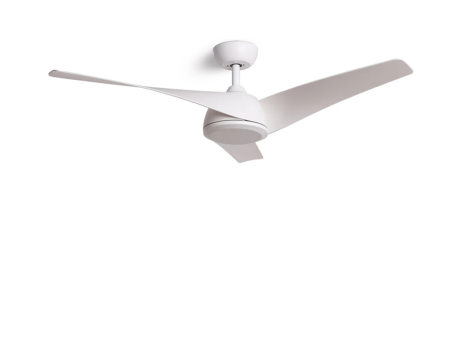 Ventilateur de Plafond Silencieux Eubea 132cm Moteur DC Blanc  Sans lumière, Télécommande, Wifi: False