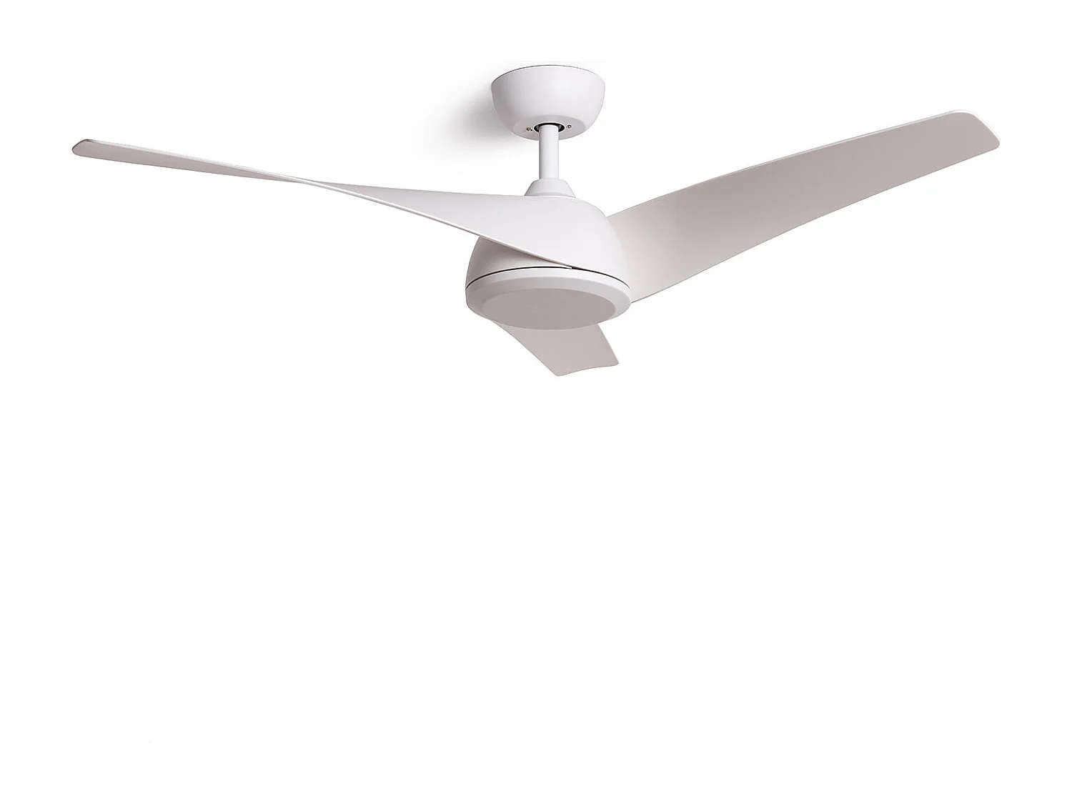 Ventilateur de Plafond Silencieux Eubea 132cm Moteur DC Blanc  Sans lumière, Télécommande, Wifi: False