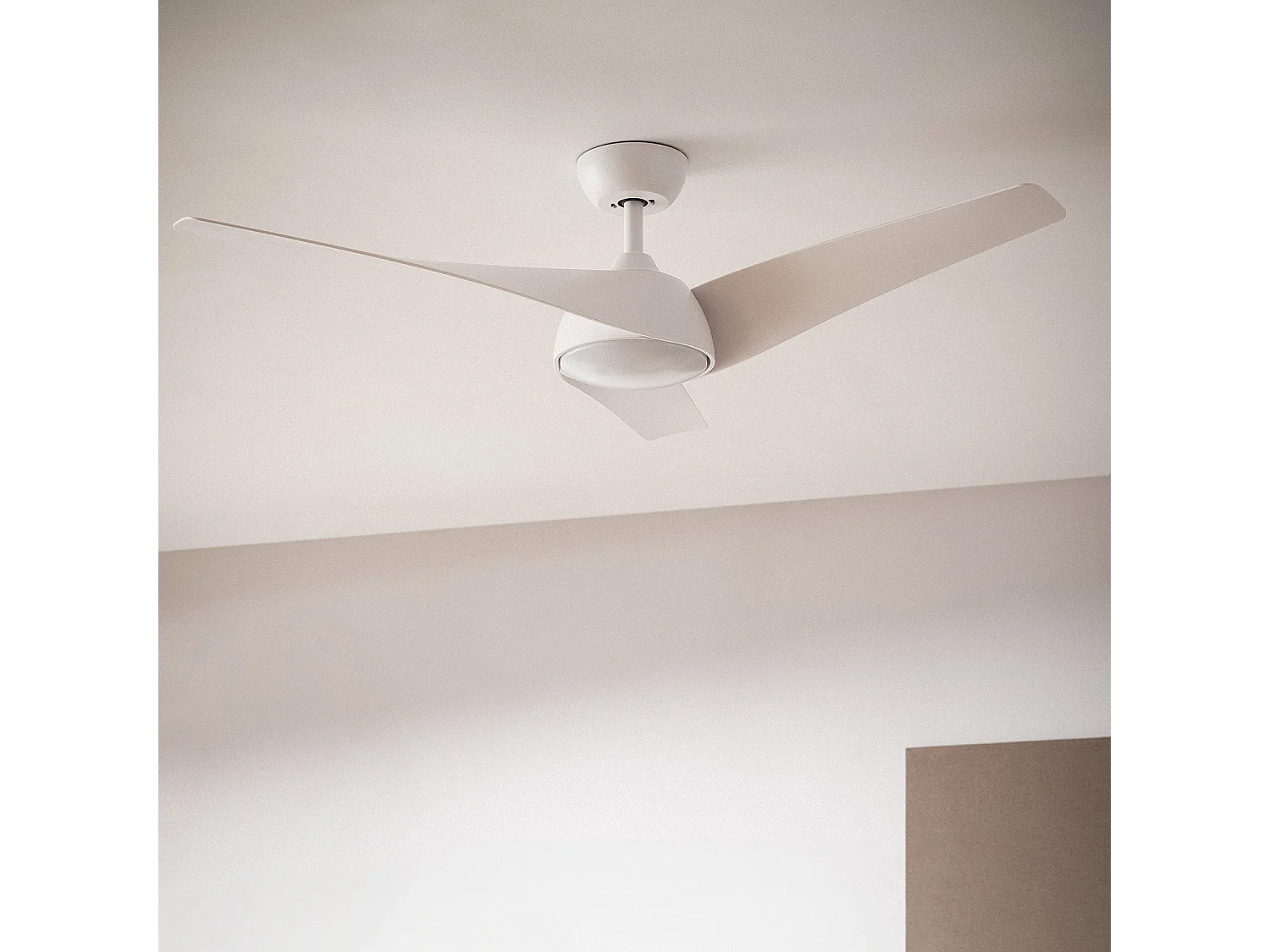 Ventilador de Techo Silencioso Eubea 132cm Motor DC Blanco CCT Con Luz Mando a Distancia Wifi: False