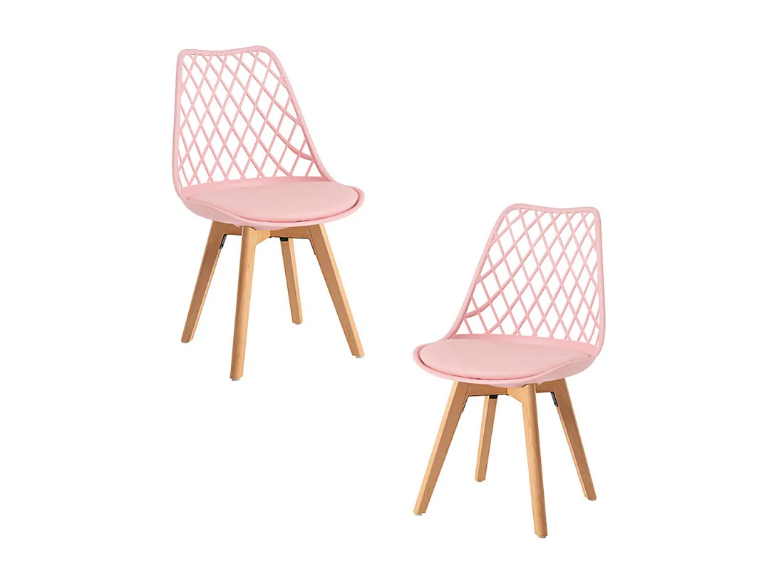 Packs Sillas Comedor - Pack 2 Sillas Mima - Rosa