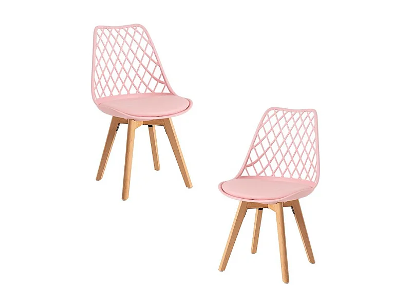 Packs Sillas Comedor - Pack 2 Sillas Mima - Rosa