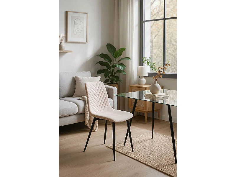 Sillas Comedor - Silla Guri - Beige