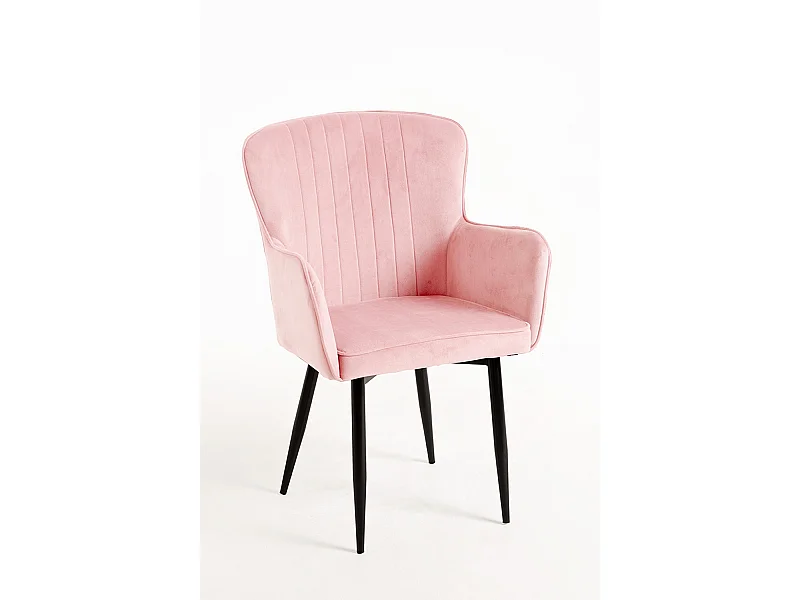 Packs Sillas Comedor - Pack 6 Sillas Dalye Terciopelo - Rosa