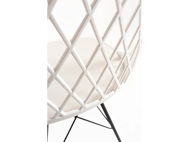 Packs Sillas Comedor - Pack 4 Sillas Iron Mima - Blanco