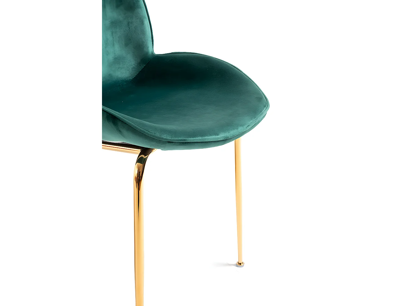 Sillas Comedor - Silla Bille Golden Terciopelo - Verde