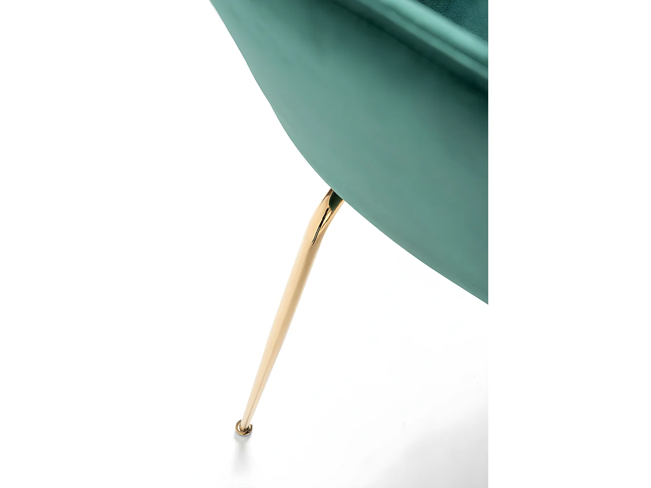 Sillas Comedor - Silla Bille Golden Terciopelo - Verde