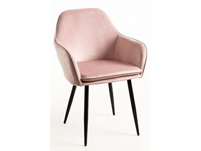 Packs Sillas Comedor - Pack 6 Sillas Chic Black - Rosa