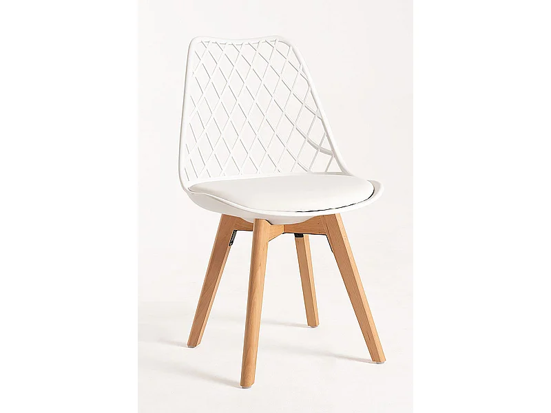 Packs Sillas Comedor - Pack 4 Sillas Mima - Blanco