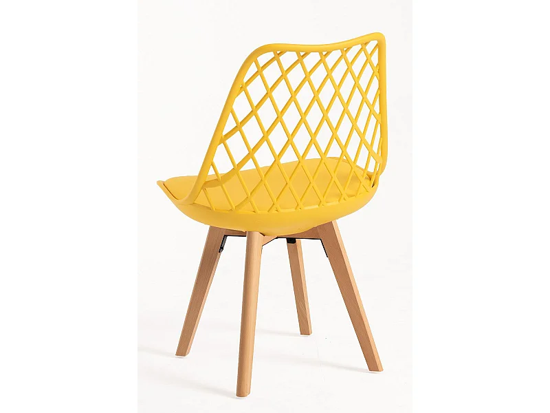 Packs Sillas Comedor - Pack 4 Sillas Mima - Amarillo