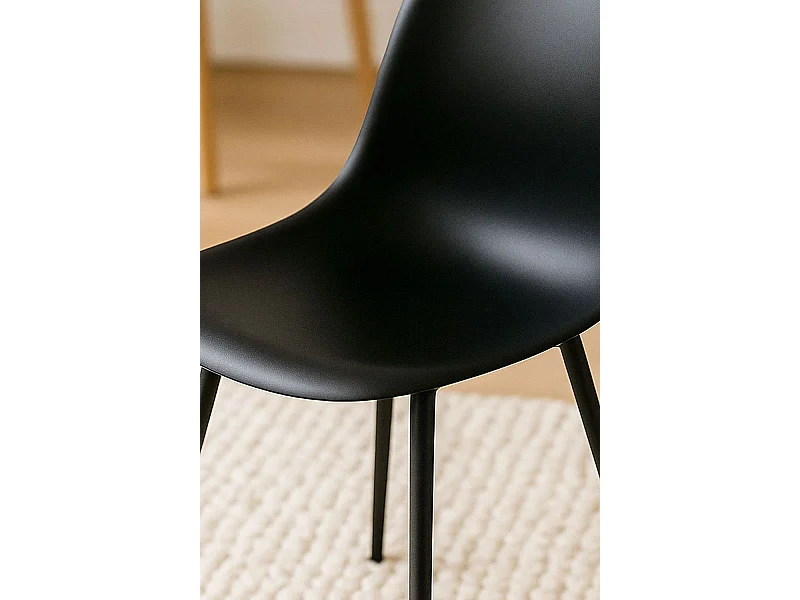 Sillas Comedor - Silla Mykle Total - Negro