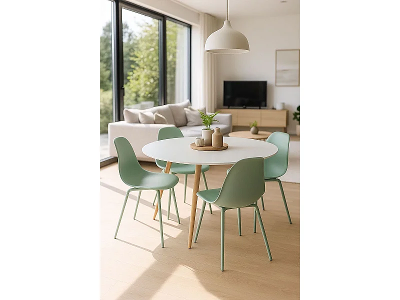 Sillas Comedor - Silla Mykle Total - Celadón