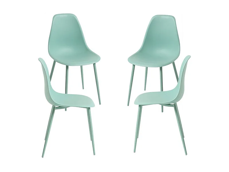 Packs Sillas Comedor - Pack 4 Sillas Mykle Total - Celadón