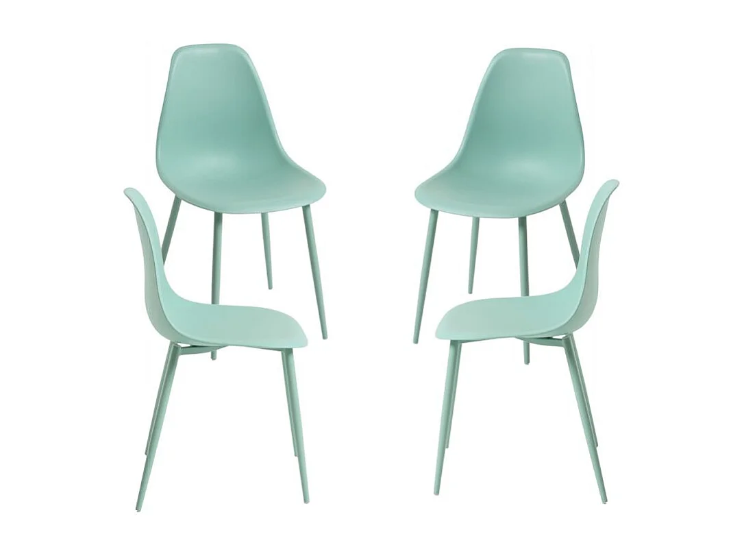 Packs Sillas Comedor - Pack 4 Sillas Mykle Total - Celadón