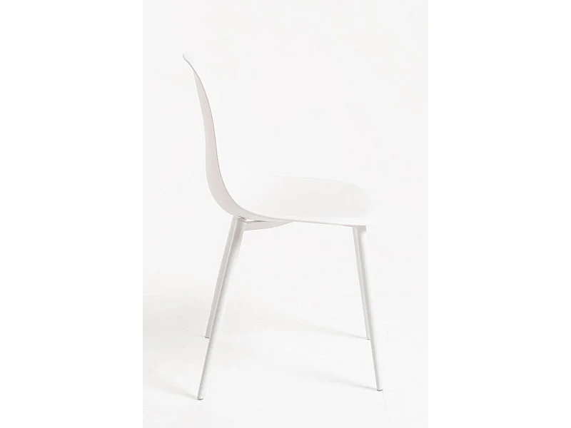 Packs Sillas Comedor - Pack 4 Sillas Mykle Total - Blanco