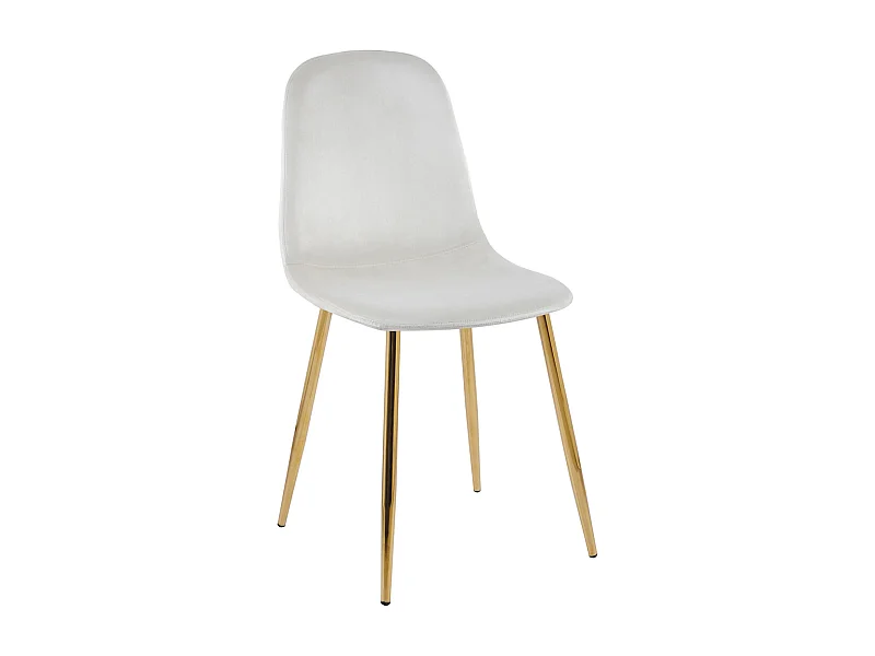 Sillas Comedor - Silla Golden Teok Terciopelo - Beige