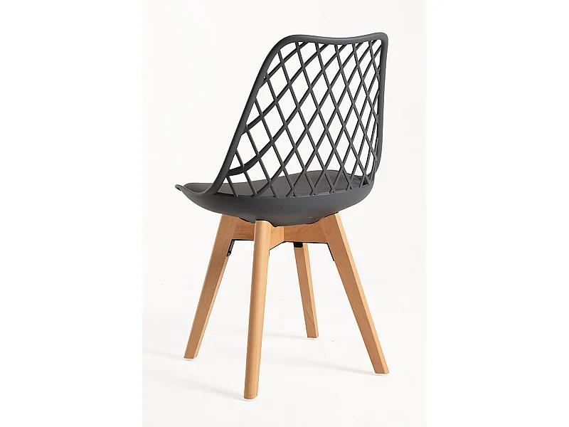 Packs Sillas Comedor - Pack 4 Sillas Mima - Gris oscuro