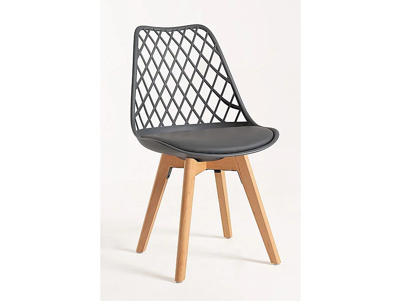 Packs Sillas Comedor - Pack 4 Sillas Mima - Gris oscuro