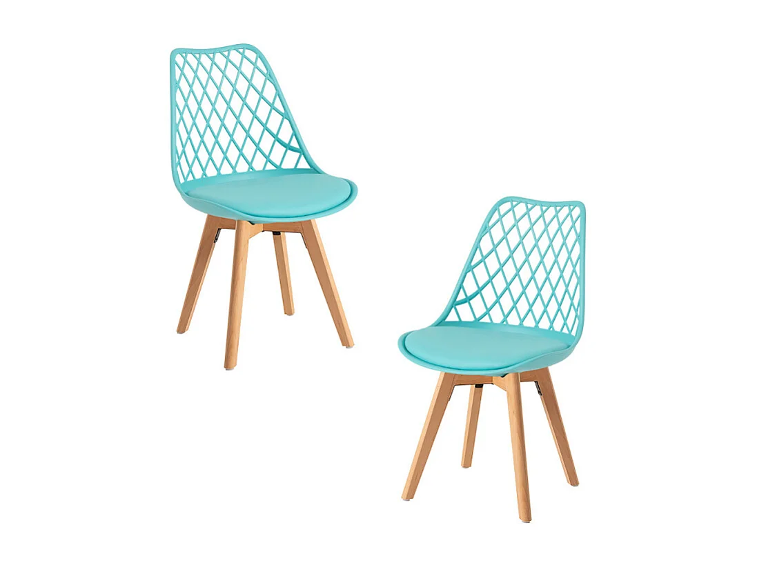 Packs Sillas Comedor - Pack 2 Sillas Mima - Aguamarina