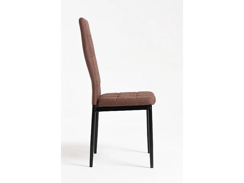 Packs Sillas Comedor - Pack 4 Sillas Lan Tela - Marrón Claro