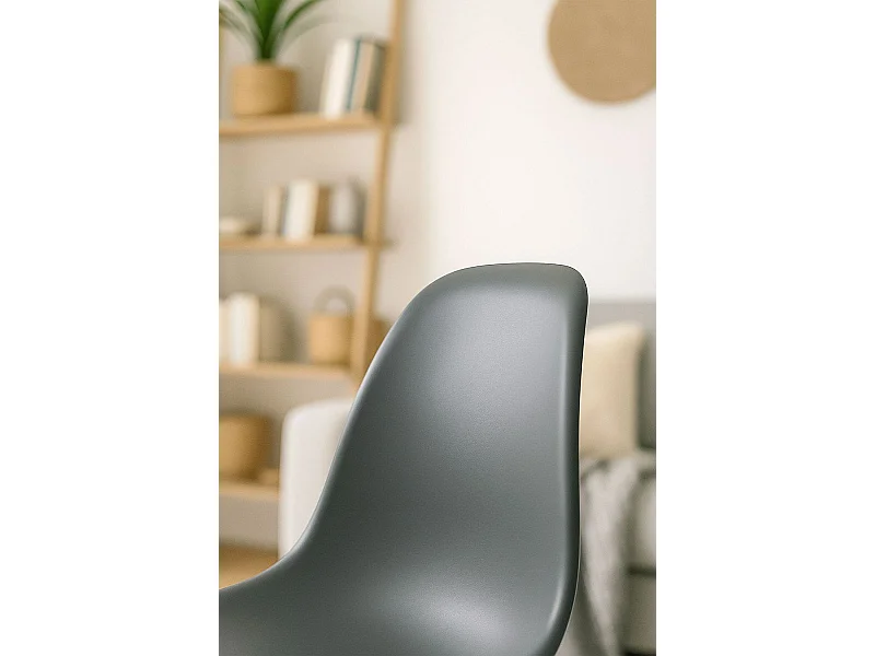 Sillas Comedor - Silla Mykle Total - Gris oscuro