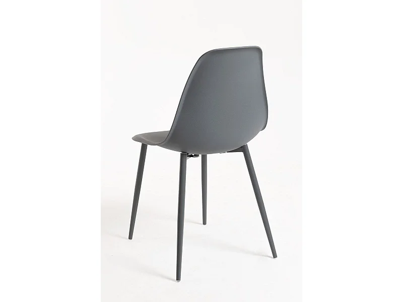 Sillas Comedor - Silla Mykle Total - Gris oscuro