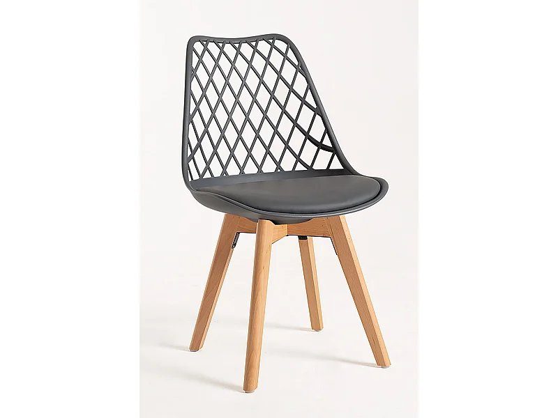 Packs Sillas Comedor - Pack 6 Sillas Mima - Gris oscuro