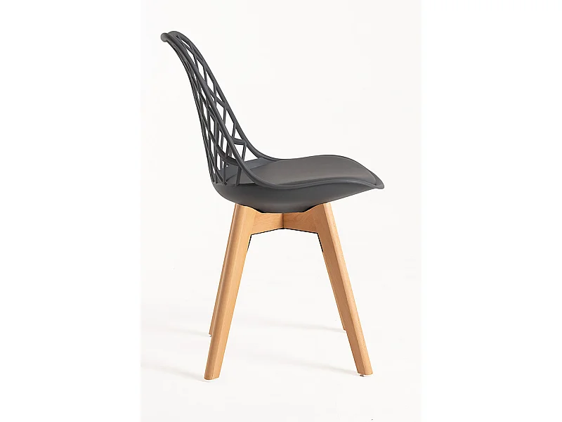 Packs Sillas Comedor - Pack 6 Sillas Mima - Gris oscuro