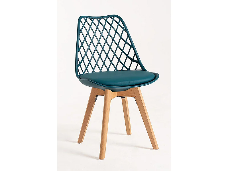 Packs Sillas Comedor - Pack 4 Sillas Mima - Verde azulado