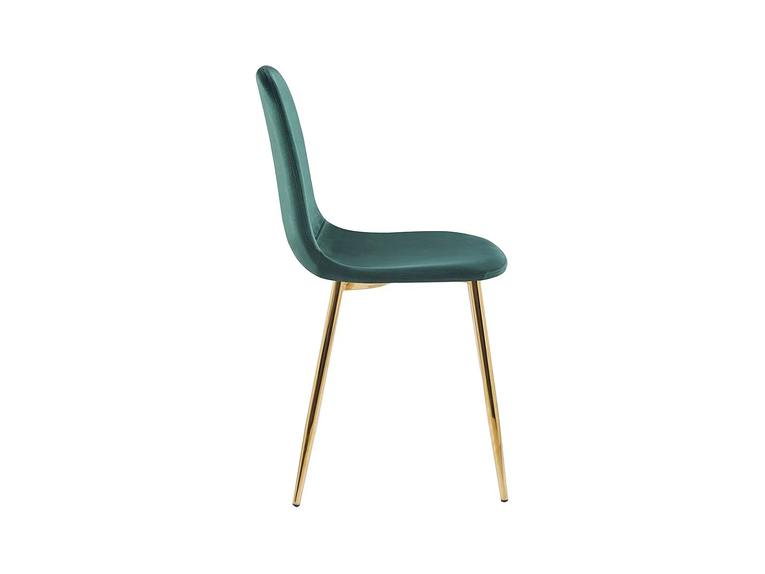 Sillas Comedor - Silla Golden Teok Terciopelo - Verde
