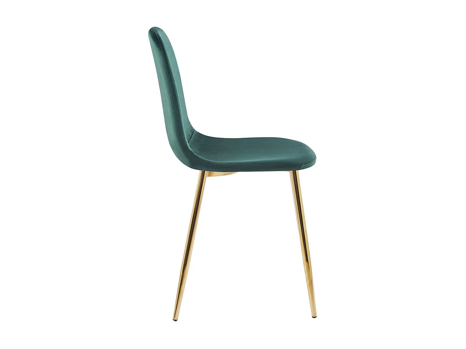 Sillas Comedor - Silla Golden Teok Terciopelo - Verde
