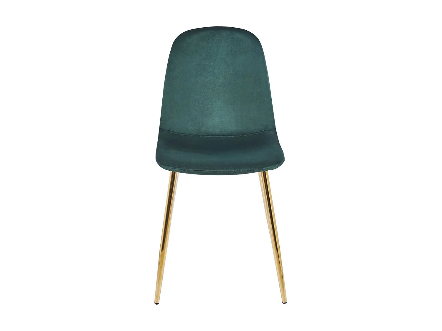 Sillas Comedor - Silla Golden Teok Terciopelo - Verde