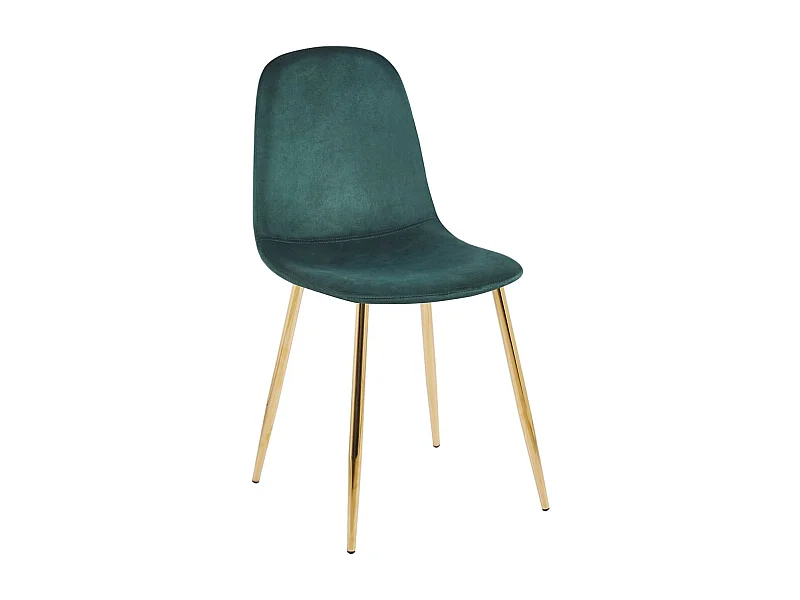 Sillas Comedor - Silla Golden Teok Terciopelo - Verde