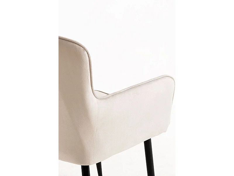 Sillas Comedor - Silla Dalye Terciopelo - Beige
